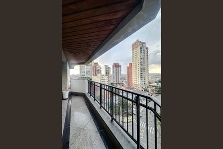 Varanda da Sala de apartamento à venda com 4 quartos, 253m² em Parque da Mooca, São Paulo