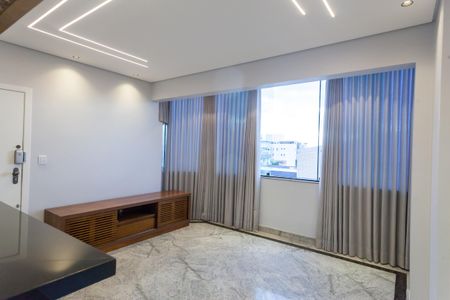 sala de apartamento à venda com 3 quartos, 210m² em Buritis, Belo Horizonte