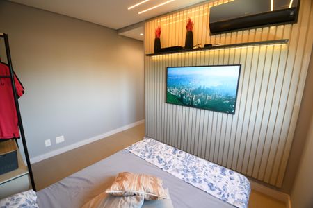 Apartamento à venda com 67m², 2 quartos e 2 vagasQuarto 2 - Suíte