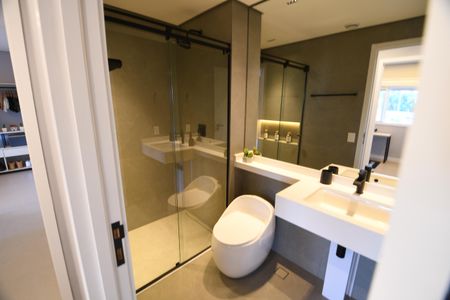 Apartamento à venda com 67m², 2 quartos e 2 vagasBanheiro Social