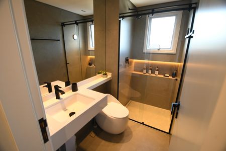 Apartamento à venda com 67m², 2 quartos e 2 vagasBanheiro Suíte