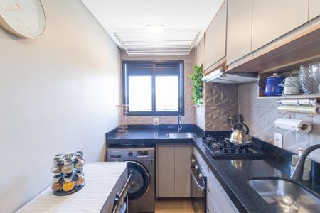 Apartamento à venda com 34m², 2 quartos e 1 vagaCozinha e área de serviço