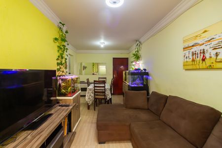 Sala  de apartamento à venda com 2 quartos, 62m² em Jaguaribe, Osasco