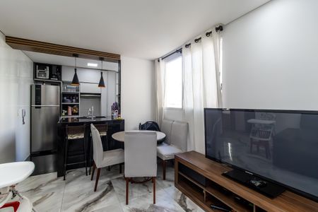 Sala de apartamento à venda com 2 quartos, 46m² em Bandeirantes (pampulha), Belo Horizonte