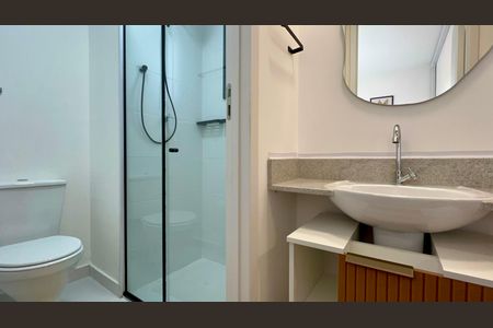 Apartamento para alugar com 30m², 1 quarto e sem vagaBanheiro