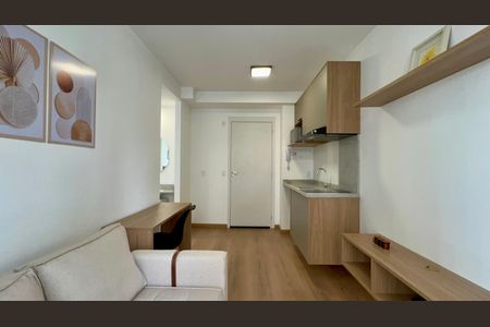Apartamento para alugar com 30m², 1 quarto e sem vagaSala