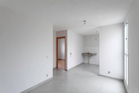 Sala de apartamento para alugar com 2 quartos, 45m² em Chacaras Reunidas Santa Terezinha, Contagem