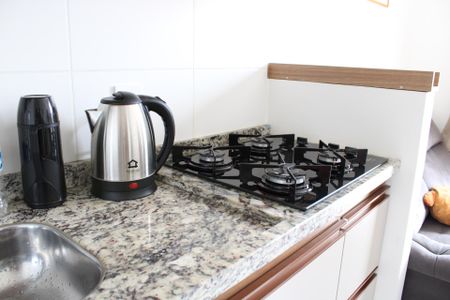 Detalhe da cozinha de apartamento à venda com 1 quarto, 35m² em Belenzinho, São Paulo