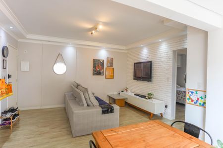 Sala  de apartamento à venda com 2 quartos, 66m² em Centro, Diadema