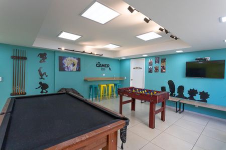 Apartamento à venda com 66m², 2 quartos e 2 vagasÁrea comum - Salão de jogos 