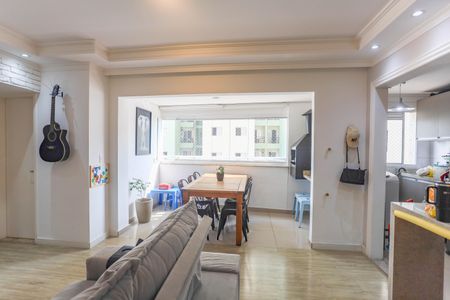 Sala  de apartamento à venda com 2 quartos, 66m² em Centro, Diadema