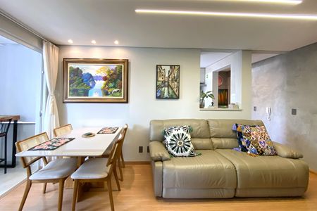 Sala de apartamento à venda com 2 quartos, 55m² em Teixeira Dias, Belo Horizonte