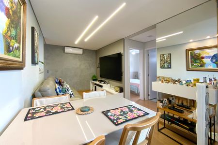 Sala de apartamento à venda com 2 quartos, 55m² em Teixeira Dias, Belo Horizonte