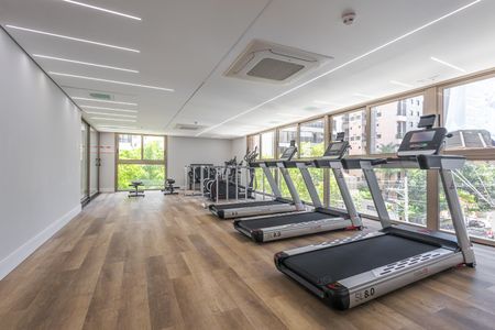 Studio para alugar com 26m², 1 quarto e sem vagaAcademia