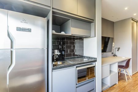 Studio para alugar com 30m², 1 quarto e 1 vagaCozinha