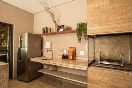 Apartamento para alugar com 37m², 2 quartos e sem vagaÁrea comum - Área da Churrasqueira
