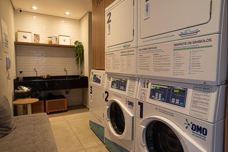 Apartamento para alugar com 37m², 2 quartos e sem vagaÁrea comum - Lavanderia
