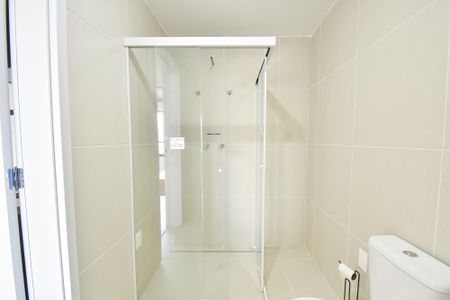 Banheiro de kitnet/studio à venda com 1 quarto, 32m² em Vila Dom Pedro I, São Paulo