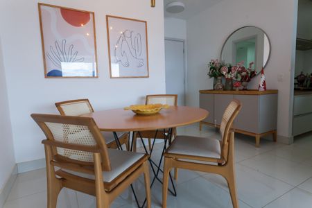 Sala de Jantar de apartamento à venda com 3 quartos, 120m² em Caiçaras, Belo Horizonte