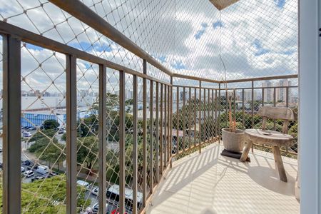 Varanda da Sala de apartamento para alugar com 2 quartos, 50m² em Liberdade, São Paulo