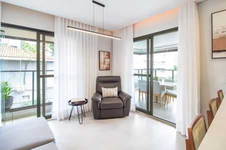 Sala de apartamento à venda com 3 quartos, 109m² em Perdizes, São Paulo