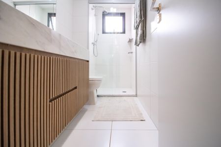 Apartamento à venda com 109m², 3 quartos e 2 vagasBanheiro da Suíte