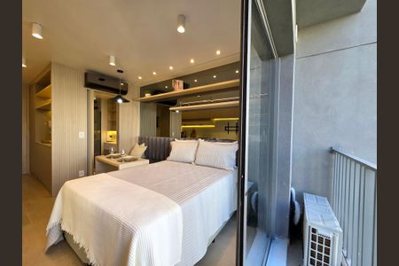 Studio para alugar com 24m², 1 quarto e sem vaga Studio para alugar com 24m², 1 quarto e sem vagaVaranda