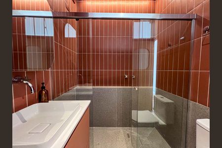 Studio para alugar com 29m², 1 quarto e sem vaga Studio para alugar com 29m², 1 quarto e sem vagaBanheiro