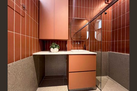 Studio para alugar com 29m², 1 quarto e sem vaga Studio para alugar com 29m², 1 quarto e sem vagaBanheiro