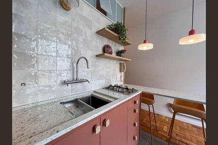 Studio para alugar com 29m², 1 quarto e sem vaga Studio para alugar com 29m², 1 quarto e sem vagaCozinha