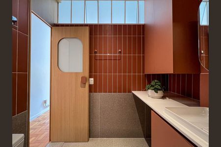 Studio para alugar com 29m², 1 quarto e sem vaga Studio para alugar com 29m², 1 quarto e sem vagaBanheiro