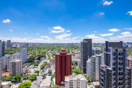 Varanda - Vista de apartamento à venda com 3 quartos, 178m² em Pinheiros, São Paulo