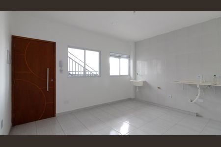 Sala/Cozinha de apartamento à venda com 1 quarto, 35m² em Jardim Coimbra, São Paulo