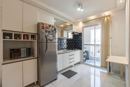Cozinha/Sala de apartamento à venda com 1 quarto, 34m² em Sacomã, São Paulo