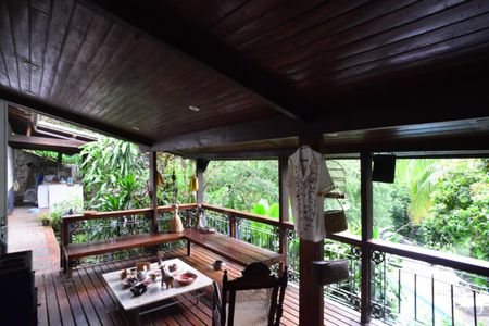 Deck da Varanda de casa de condomínio à venda com 3 quartos, 200m² em Itanhangá, Rio de Janeiro