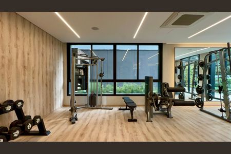 Studio à venda com 33m², 1 quarto e sem vaga Studio à venda com 33m², 1 quarto e sem vagaAcademia