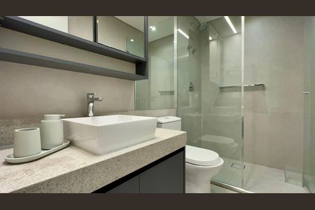 Studio à venda com 33m², 1 quarto e sem vaga Studio à venda com 33m², 1 quarto e sem vagaBanheiro