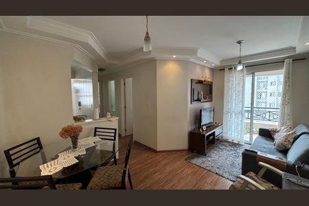 Sala - Sala de Jantar de apartamento à venda com 2 quartos, 52m² em Vila Leopoldina, Santo André