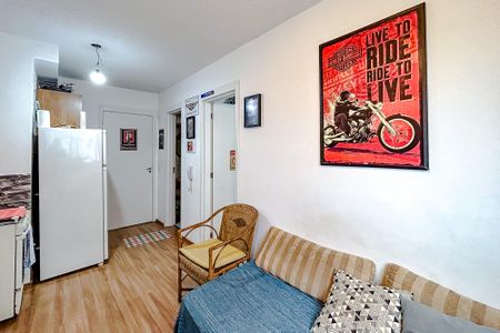 Sala de apartamento à venda com 1 quarto, 29m² em Sacoma, São Paulo