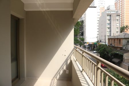 Varanda da Sala de apartamento para alugar com 1 quarto, 37m² em Perdizes, São Paulo