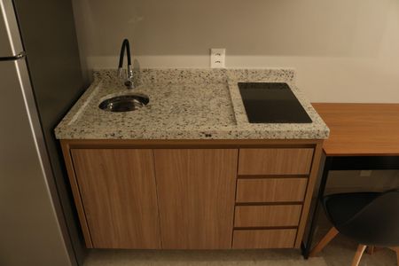 Apartamento para alugar com 37m², 1 quarto e sem vagaSala e Cozinha Integrada