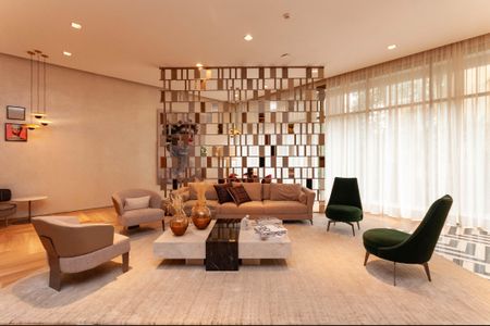 Studio para alugar com 37m², 1 quarto e sem vaga Studio para alugar com 37m², 1 quarto e sem vagaÁrea Comum - Hall Social