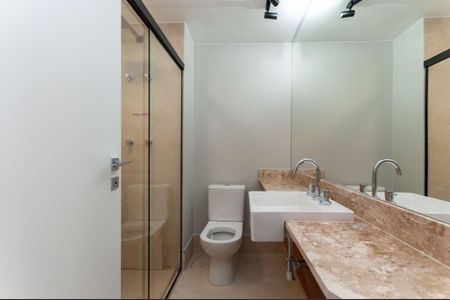 Studio para alugar com 37m², 1 quarto e sem vaga Studio para alugar com 37m², 1 quarto e sem vagaBanheiro