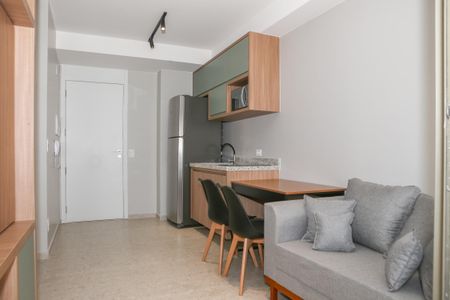 Studio para alugar com 37m², 1 quarto e sem vaga Studio para alugar com 37m², 1 quarto e sem vagaSala e Cozinha