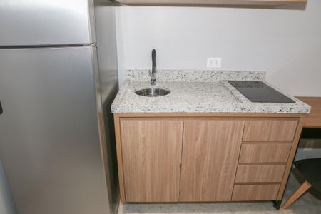 Studio para alugar com 37m², 1 quarto e sem vaga Studio para alugar com 37m², 1 quarto e sem vagaSala e Cozinha