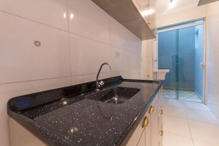 Sala e Cozinha de apartamento para alugar com 1 quarto, 31m² em Chácara Califórnia, São Paulo