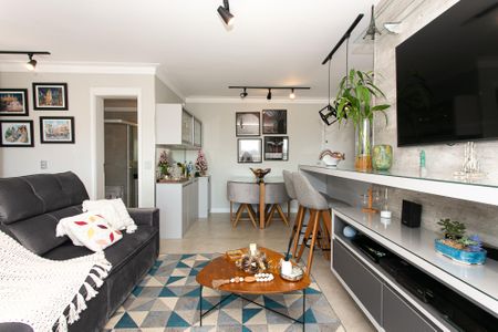 Sala de apartamento à venda com 1 quarto, 67m² em Vila Zilda, São Paulo