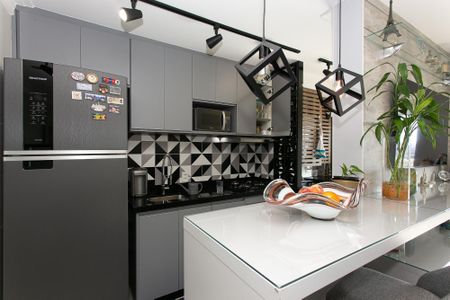 Apartamento à venda com 67m², 1 quarto e 1 vagaCozinha