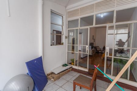 Varanda da Sala de apartamento à venda com 3 quartos, 95m² em Funcionários, Belo Horizonte
