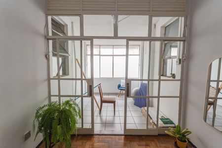 Varanda da Sala de apartamento à venda com 3 quartos, 95m² em Funcionários, Belo Horizonte